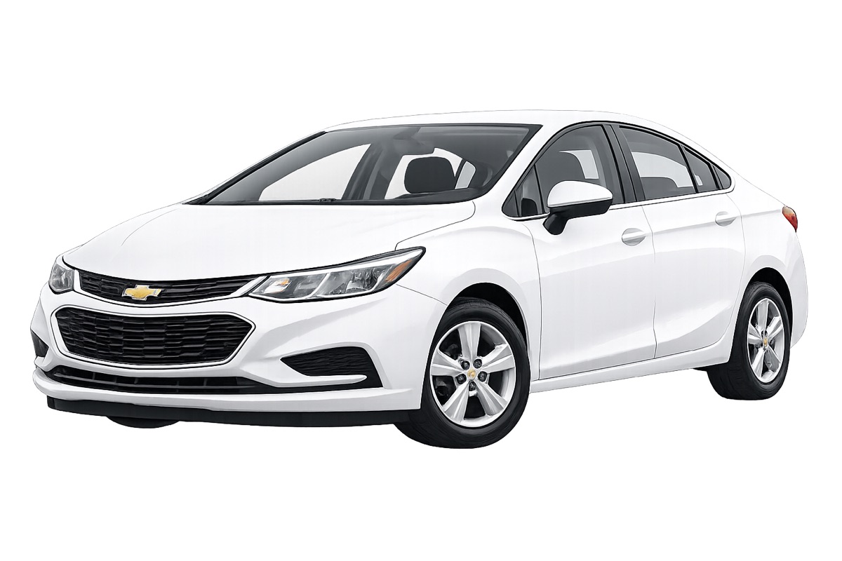 Featured cars — white, left-facing